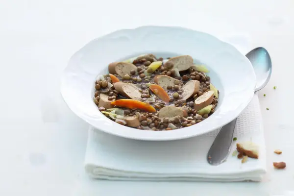 Potage de Lentilles et Tofu Fumesse
